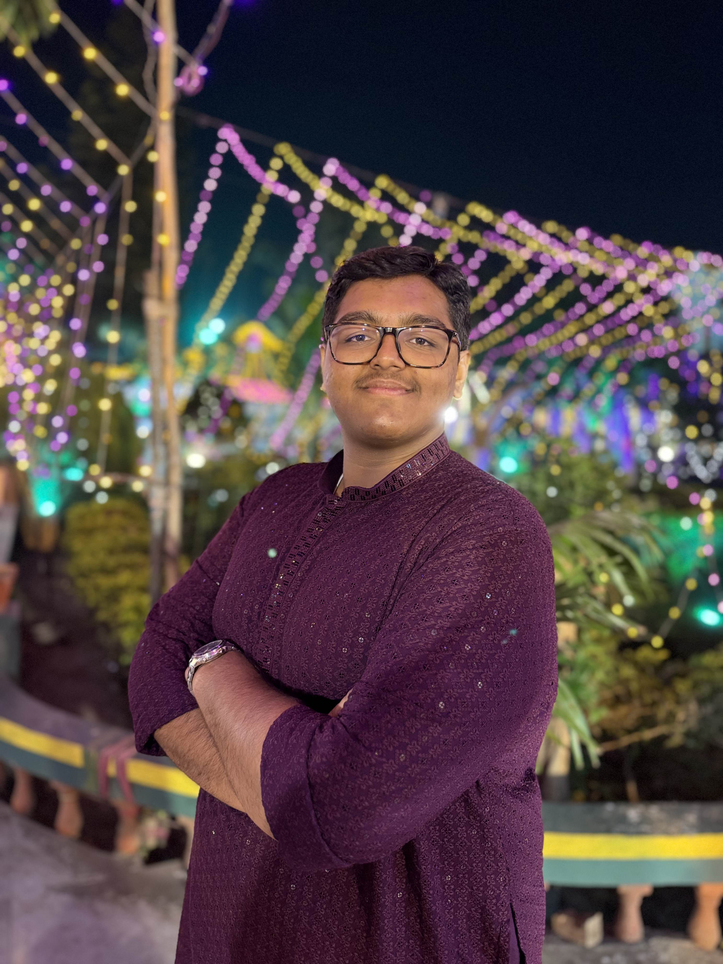 Portrait of C Kaustubh